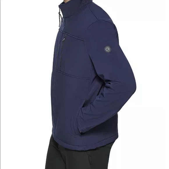 Calvin Klein Men's Infinite Stretch Soft Shell Jacket - Picture 3 of 10